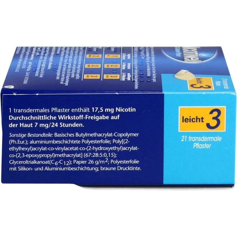 NICOTINELL 7 mg/24-Stunden-Pflaster 17,5mg