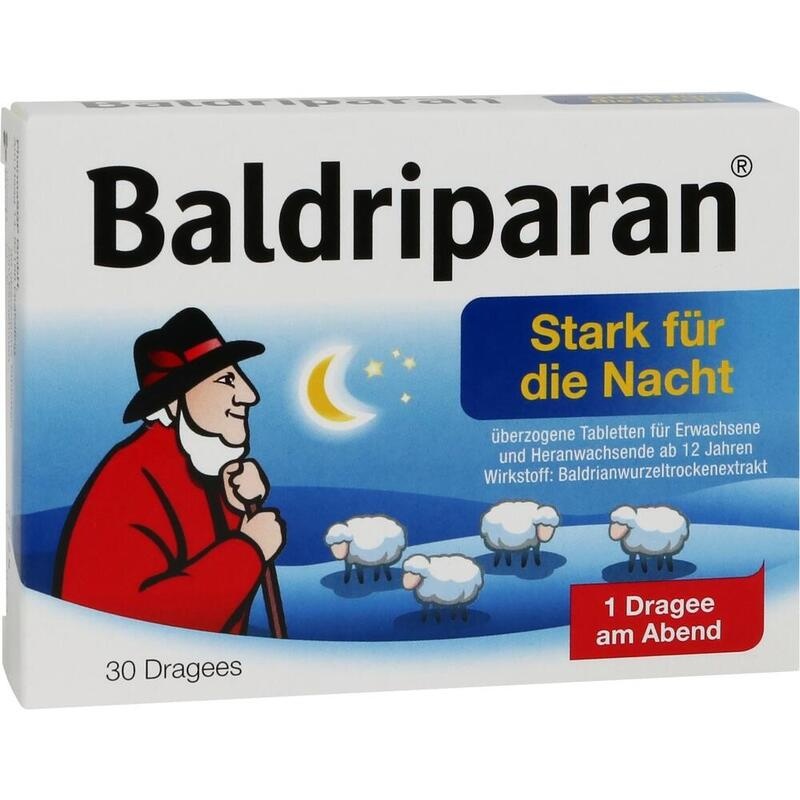 BALDRIPARAN Stark für die Nacht überzogene Tab.