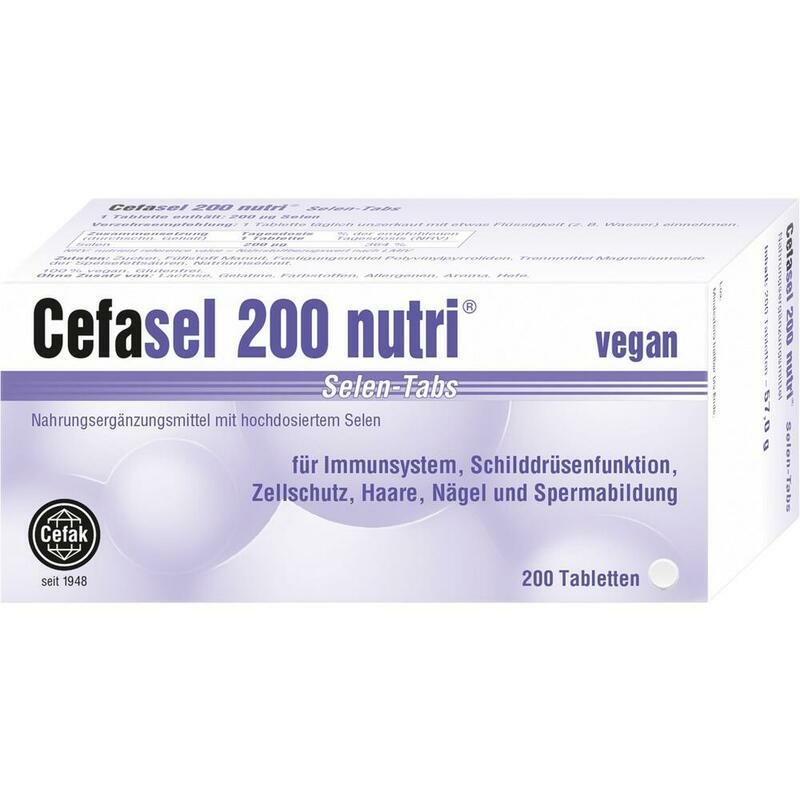 CEFASEL 200 nutri Selen-Tabs