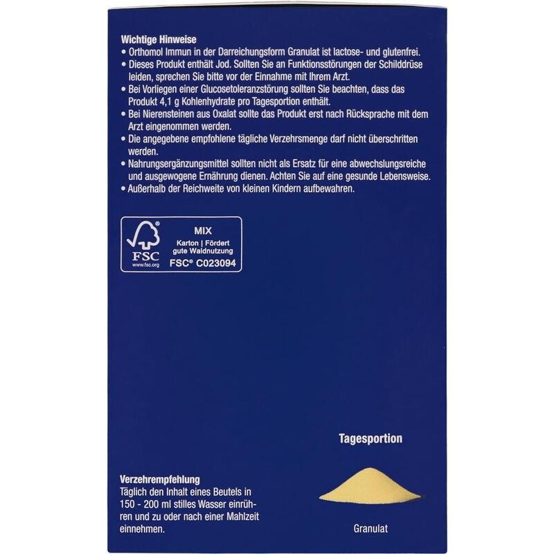 ORTHOMOL Immun Granulat Beutel