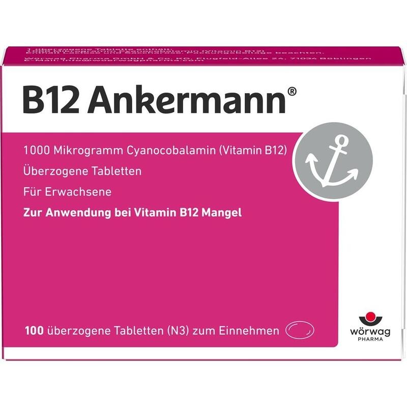 B12 ANKERMANN überzogene Tabletten