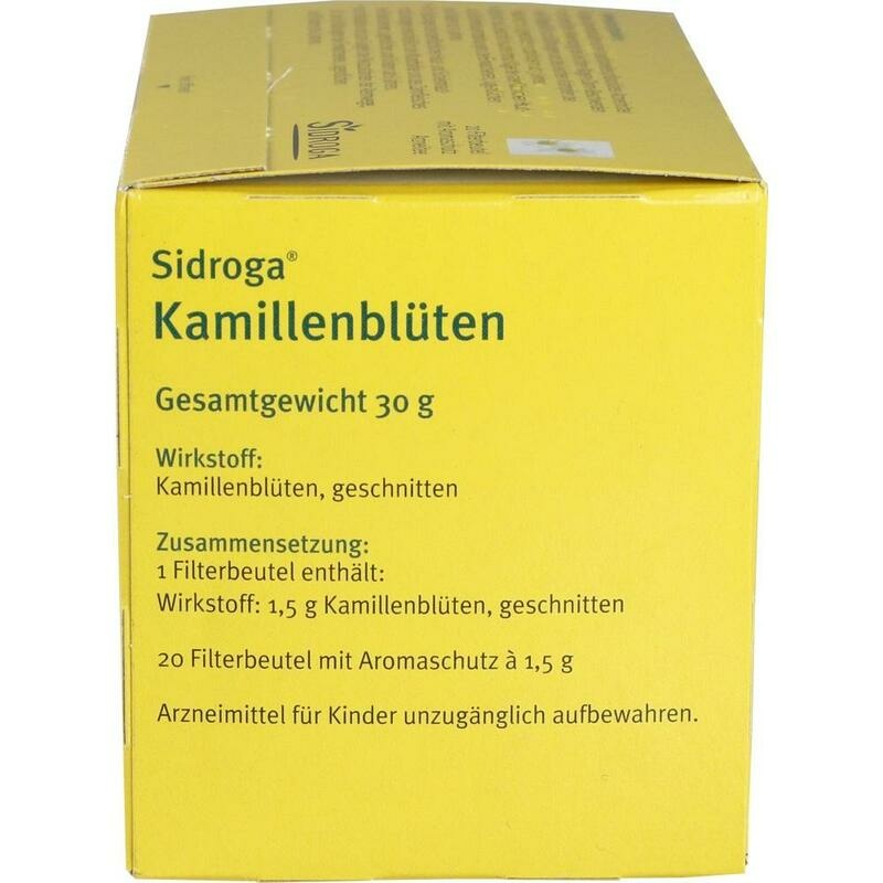 SIDROGA Kamillenblüten Tee Filterbeutel