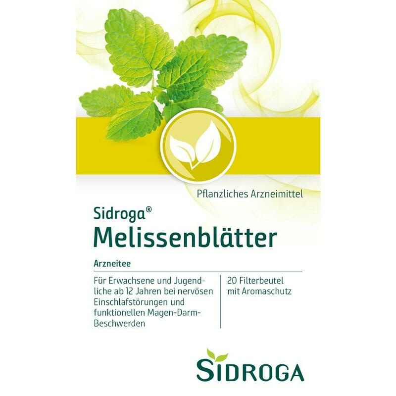 SIDROGA Melissenblätter Tee Filterbeutel