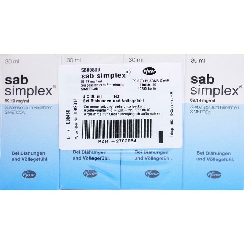 SAB simplex Suspension zum Einnehmen