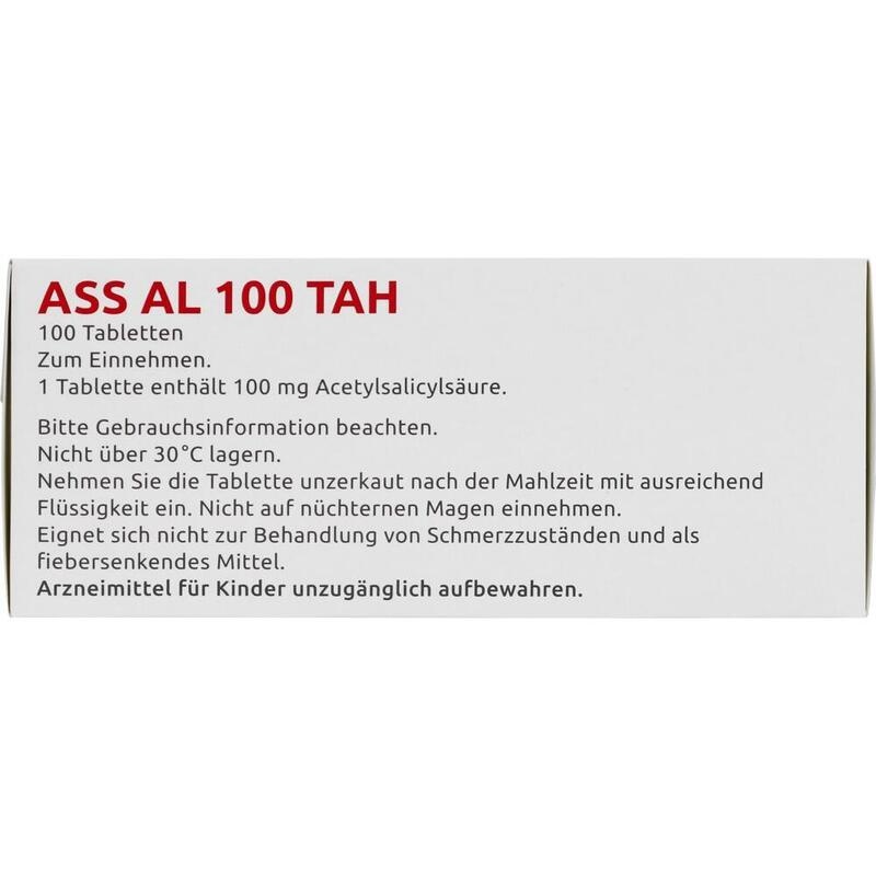 ASS AL 100 TAH Tabletten