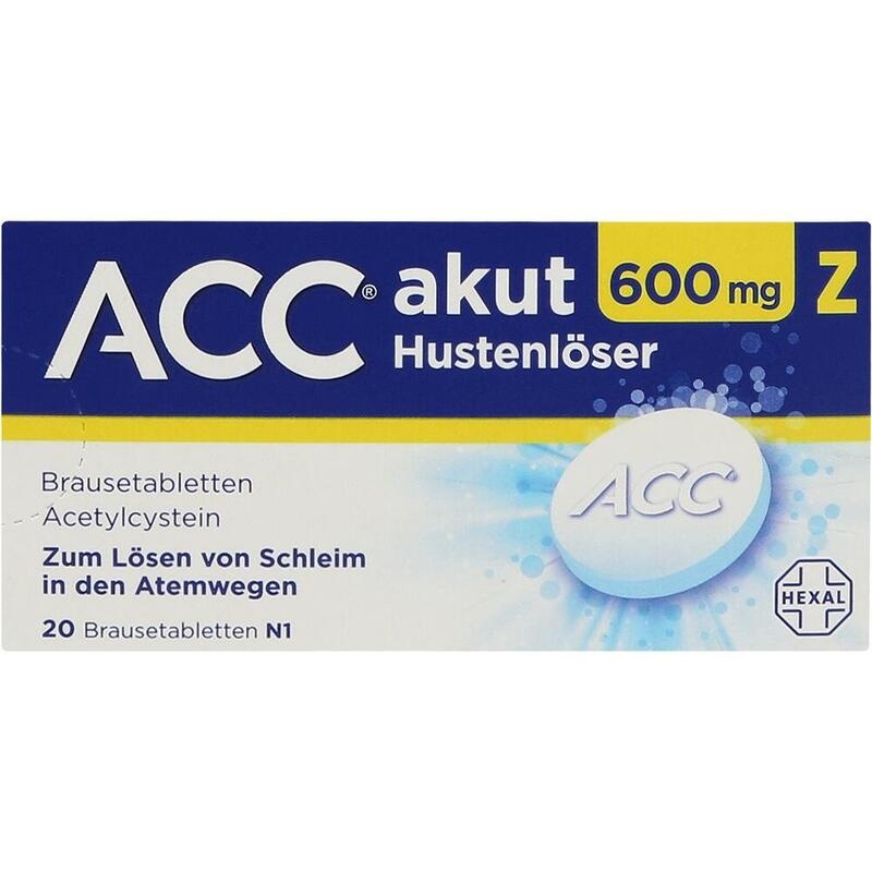 ACC akut 600 Z Hustenlöser Brausetabletten