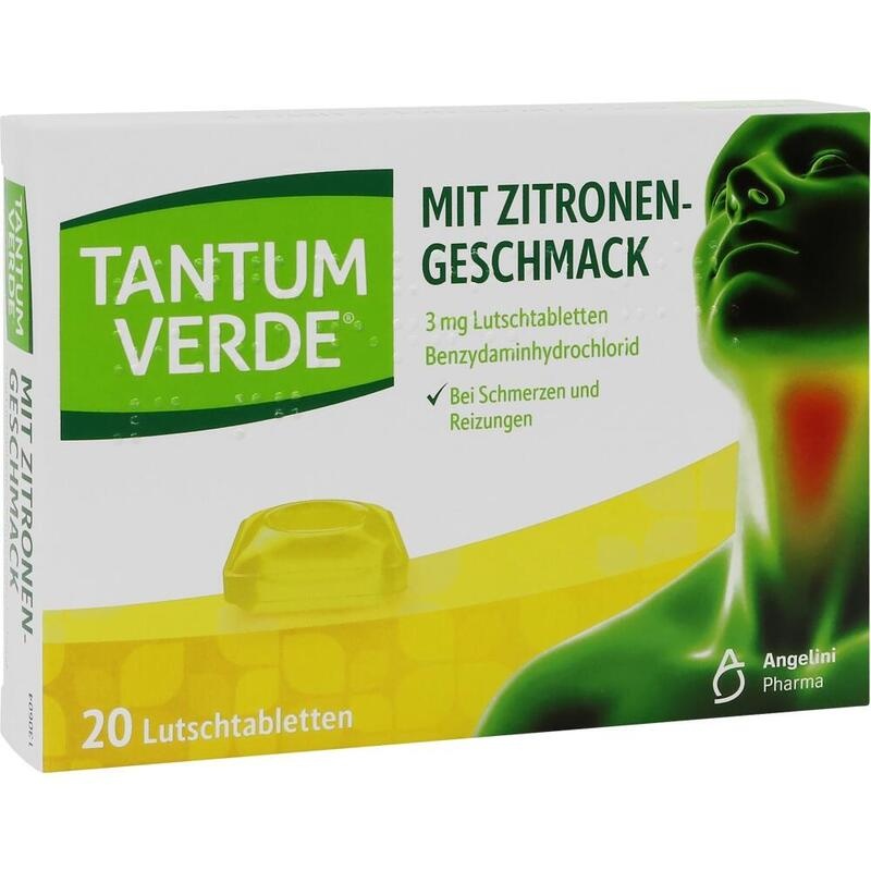 TANTUM VERDE 3 mg Lutschtabl.m.Zitronengeschmack