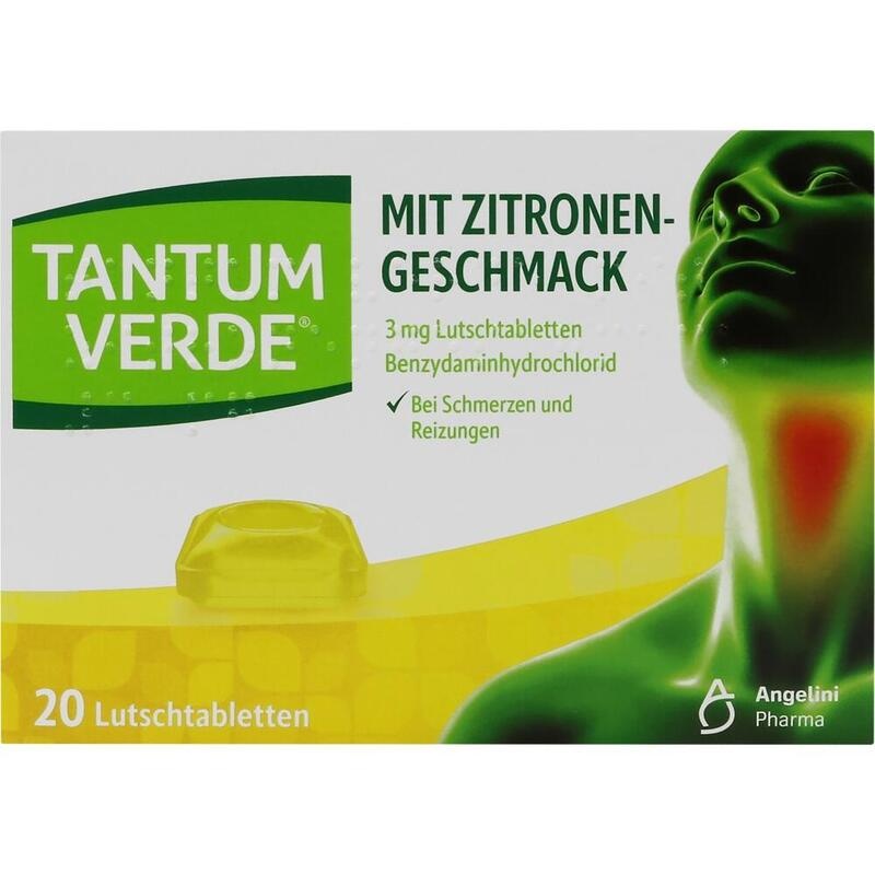 TANTUM VERDE 3 mg Lutschtabl.m.Zitronengeschmack