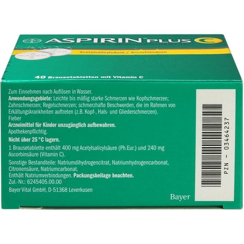 ASPIRIN plus C Brausetabletten