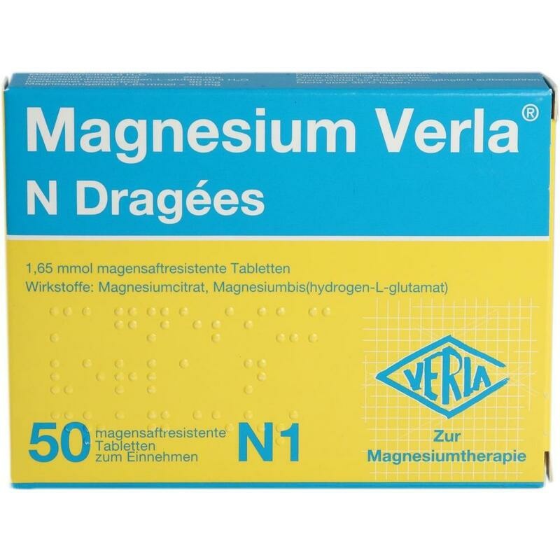 MAGNESIUM VERLA N Dragees