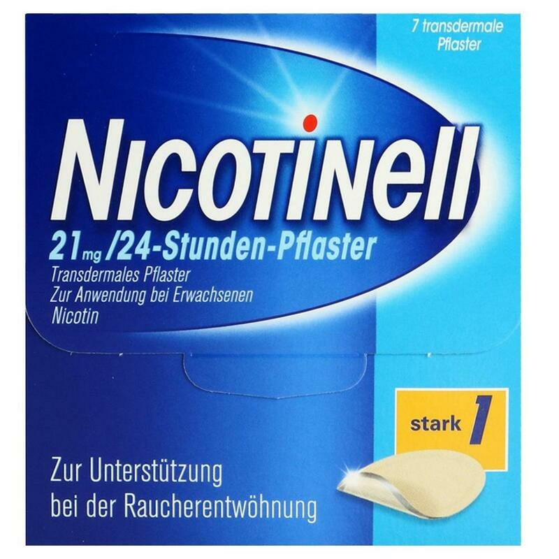 NICOTINELL 21 mg/24-Stunden-Pflaster 52,5mg