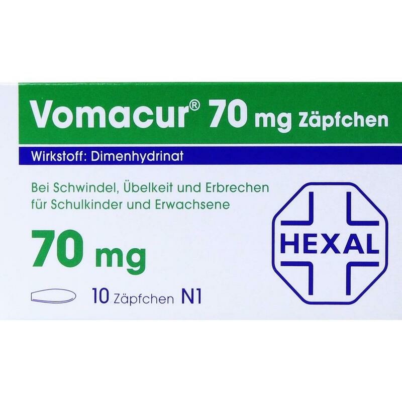 VOMACUR 70 Suppositorien
