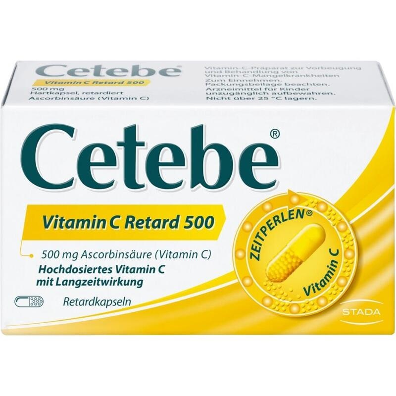 CETEBE Vitamin C Retardkapseln 500 mg