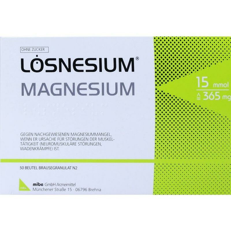 LÖSNESIUM Brausegranulat Btl.