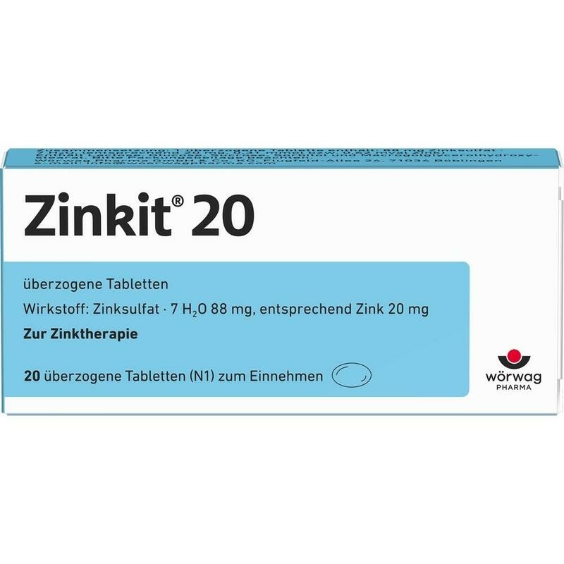 ZINKIT 20 überzogene Tabletten