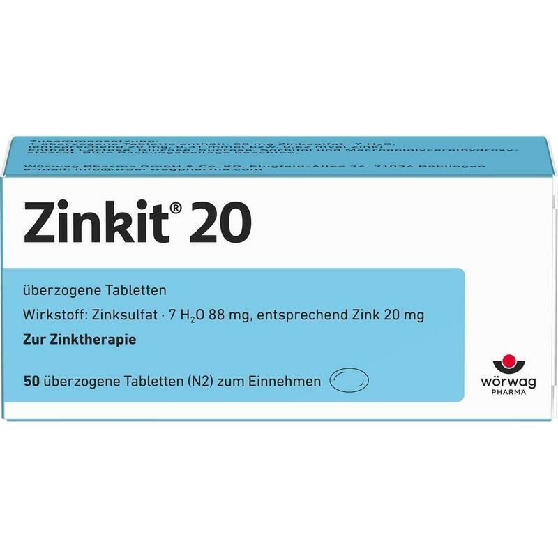 ZINKIT 20 überzogene Tabletten