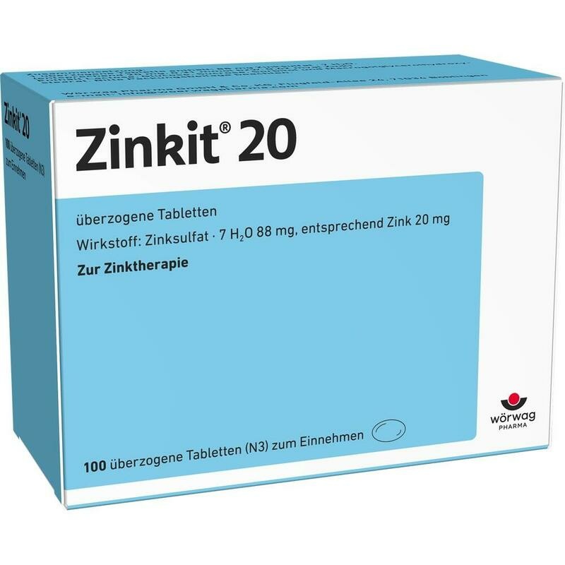 ZINKIT 20 überzogene Tabletten