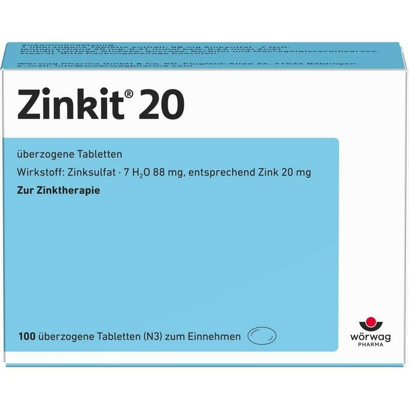 ZINKIT 20 überzogene Tabletten
