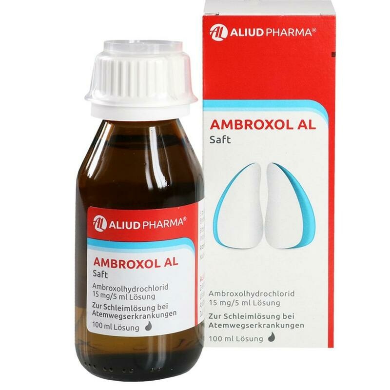 AMBROXOL AL 15 mg/5 ml Saft