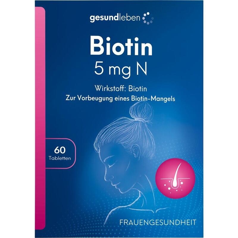 GESUND LEBEN Biotin 5 mg N Tabletten