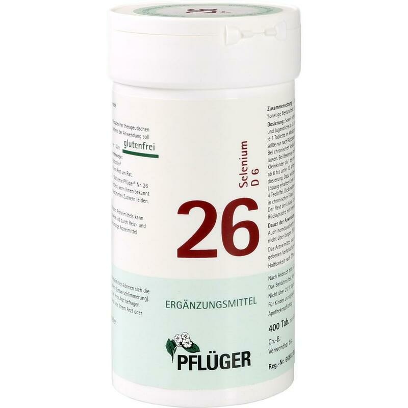 BIOCHEMIE Pflüger 26 Selenium D 6 Tabletten