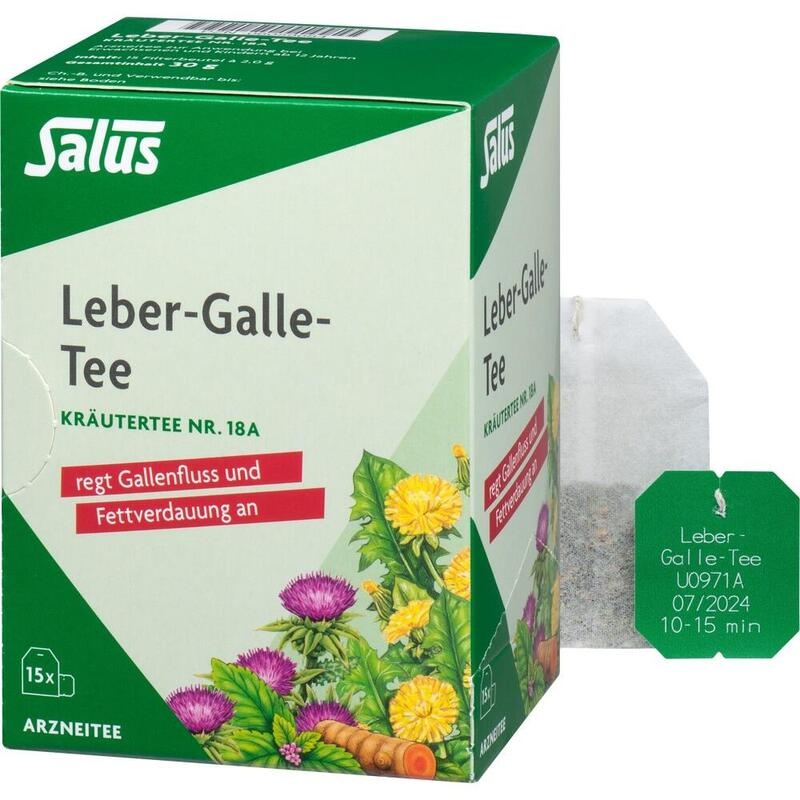 LEBER GALLE-Tee Kräutertee Nr.18a Salus Filterbtl.