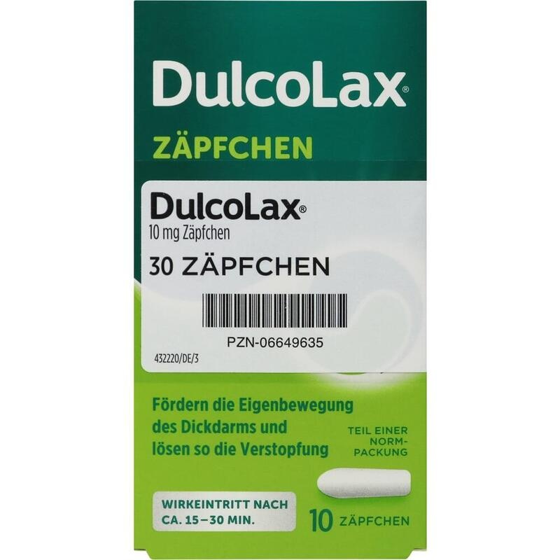 DULCOLAX 10 mg Zäpfchen