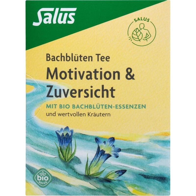 BACHBLÜTEN TEE Motivation&Zuversicht Bio Salus Fbt