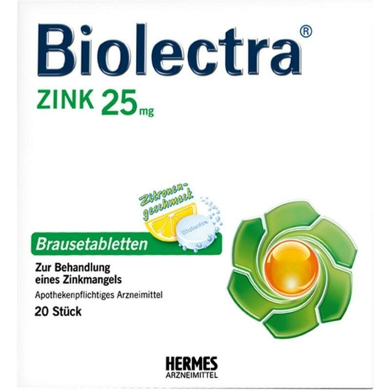 BIOLECTRA Zink Brausetabletten