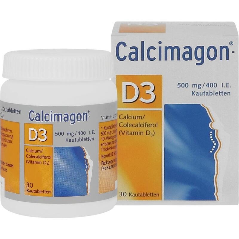 CALCIMAGON D3 Kautabletten