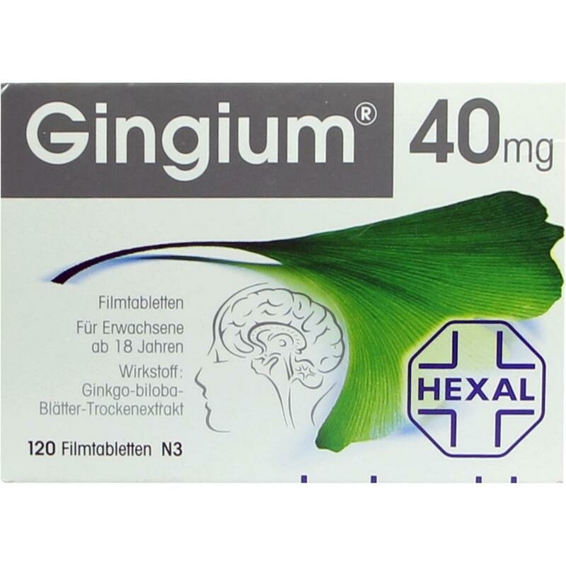 GINGIUM 40 mg Filmtabletten