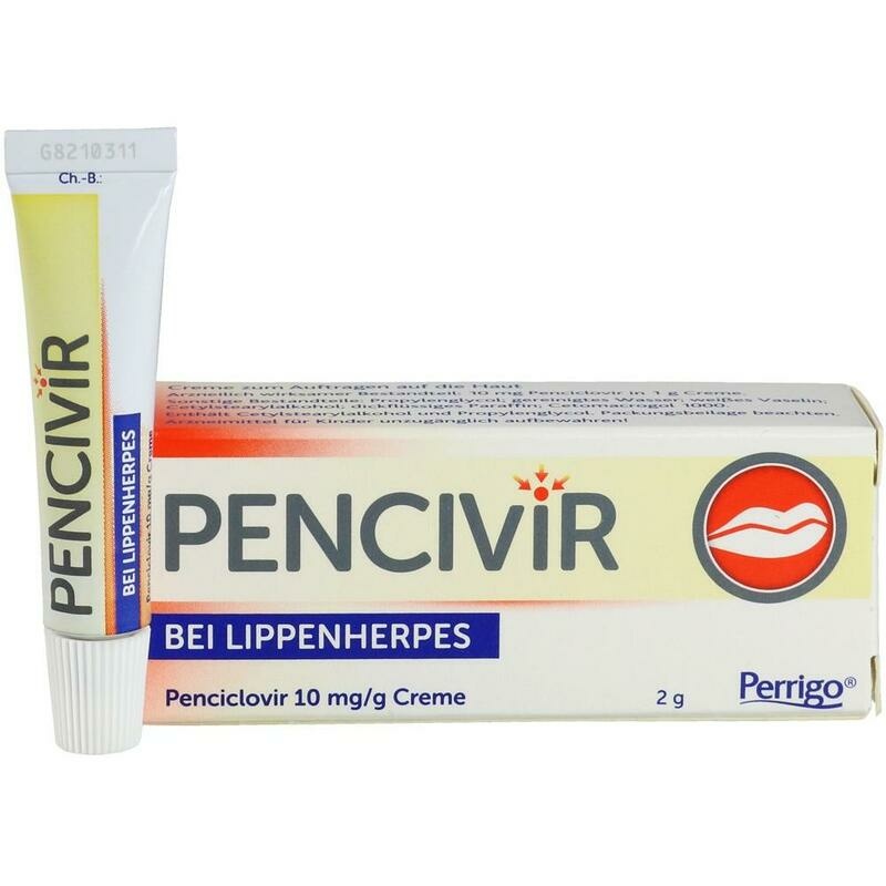 PENCIVIR bei Lippenherpes Creme