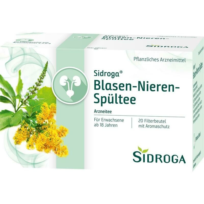 SIDROGA Blasen-Nieren-Spültee Filterbeutel