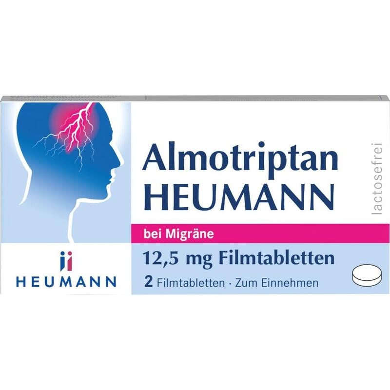 ALMOTRIPTAN Heumann bei Migräne 12,5 mg Filmtabl.