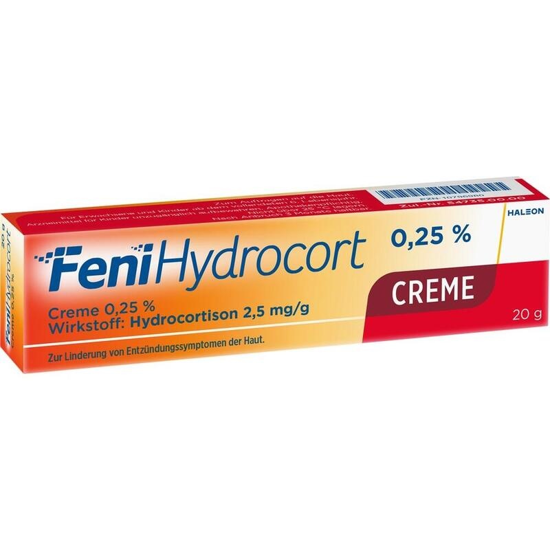 FENIHYDROCORT Creme 0,25%