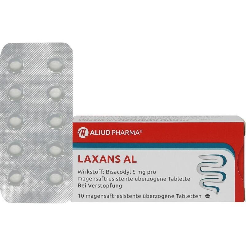 LAXANS AL magensaftresistente überzogene Tabletten