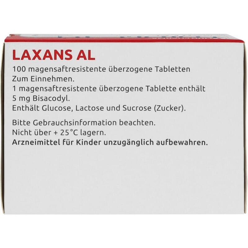 LAXANS AL magensaftresistente überzogene Tabletten