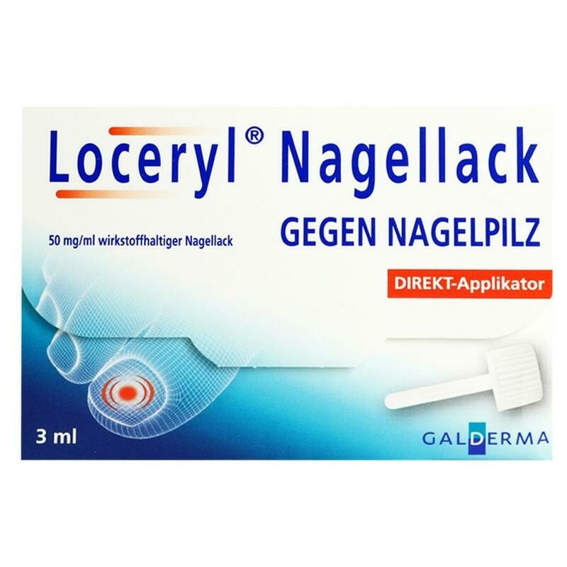 LOCERYL Nagellack gegen Nagelpilz DIREKT-Applikat.
