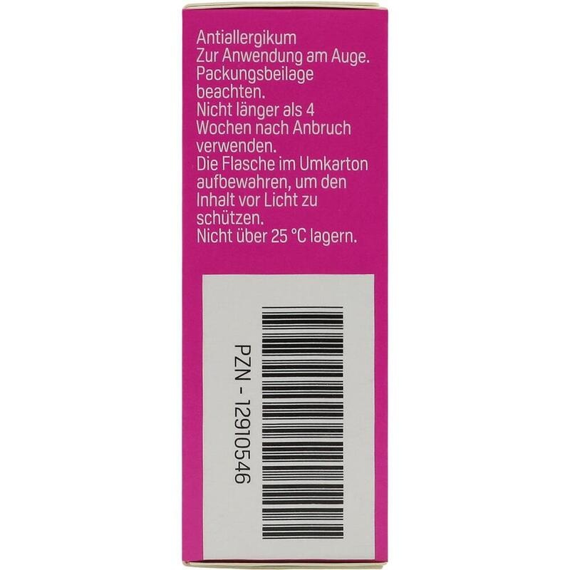 VIVIDRIN Azelastin 0,5 mg/ml Augentropfen