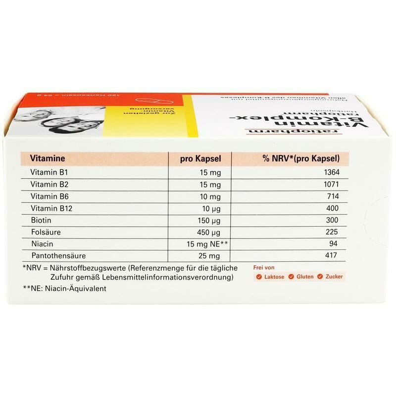 VITAMIN B-KOMPLEX-ratiopharm Kapseln