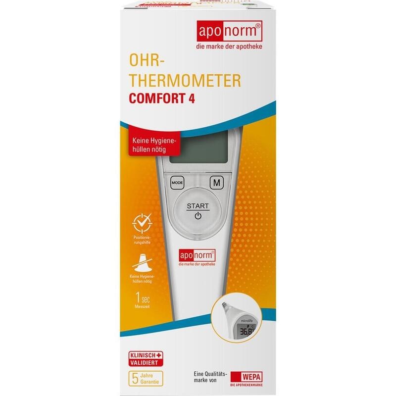 APONORM Fieberthermometer Ohr Comfort 4