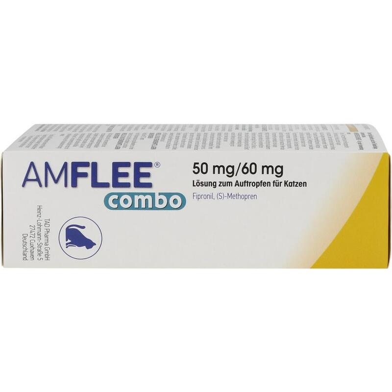 AMFLEE combo 50/60mg Lsg.z.Auftropfen f.Katzen