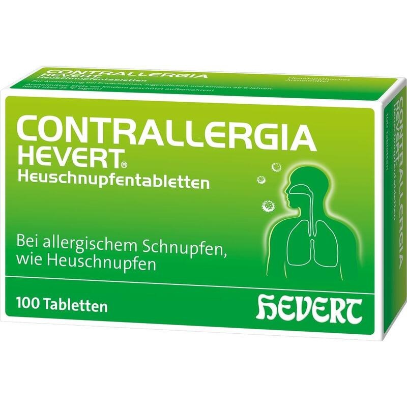 CONTRALLERGIA Hevert Heuschnupfentabletten