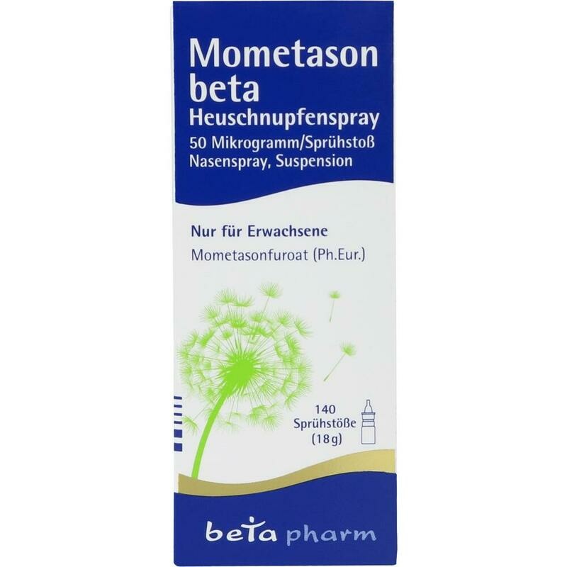 MOMETASON beta Heuschnupfenspray 50μg/Sp.140 Sp.St