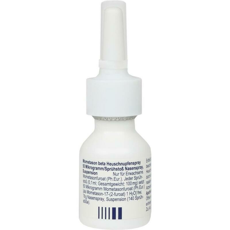 MOMETASON beta Heuschnupfenspray 50μg/Sp.140 Sp.St