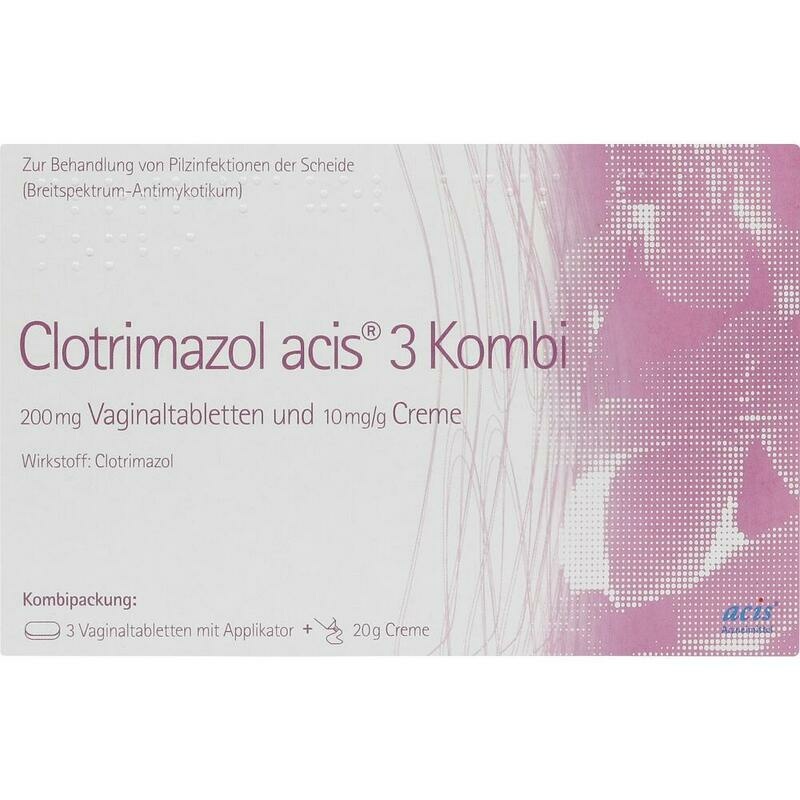 CLOTRIMAZOL acis 3 Kombipackung