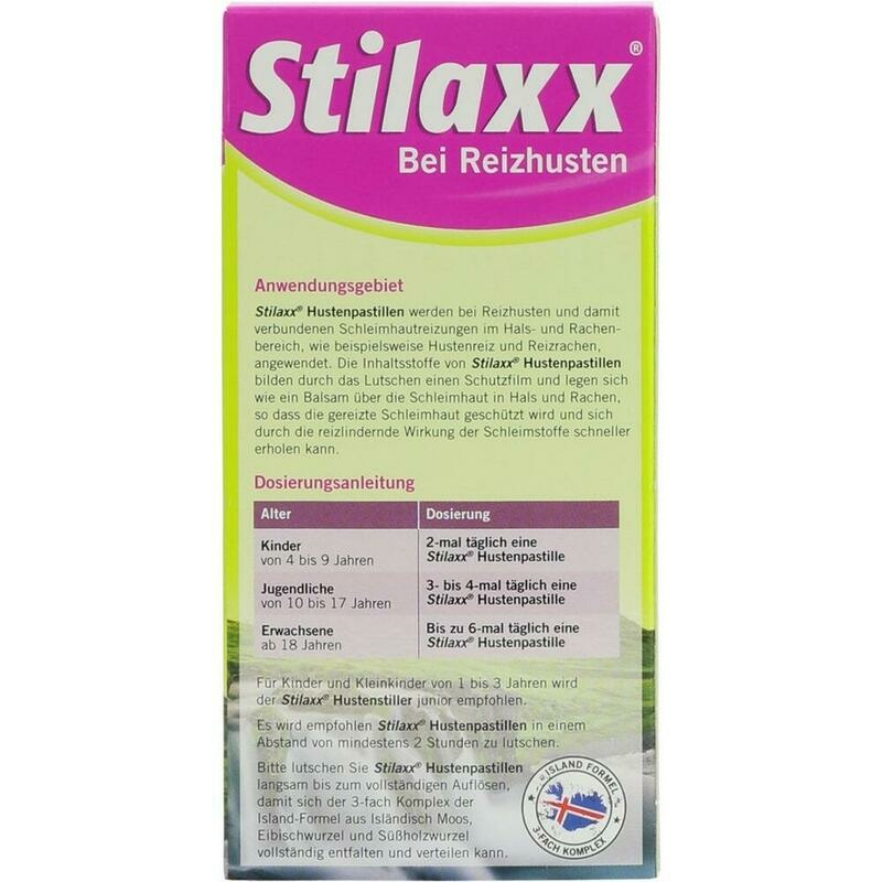 STILAXX Hustenpastillen Isländisch Moos