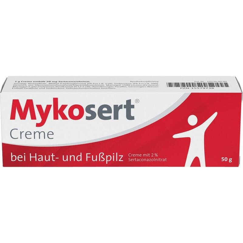MYKOSERT Creme bei Haut- und Fußpilz