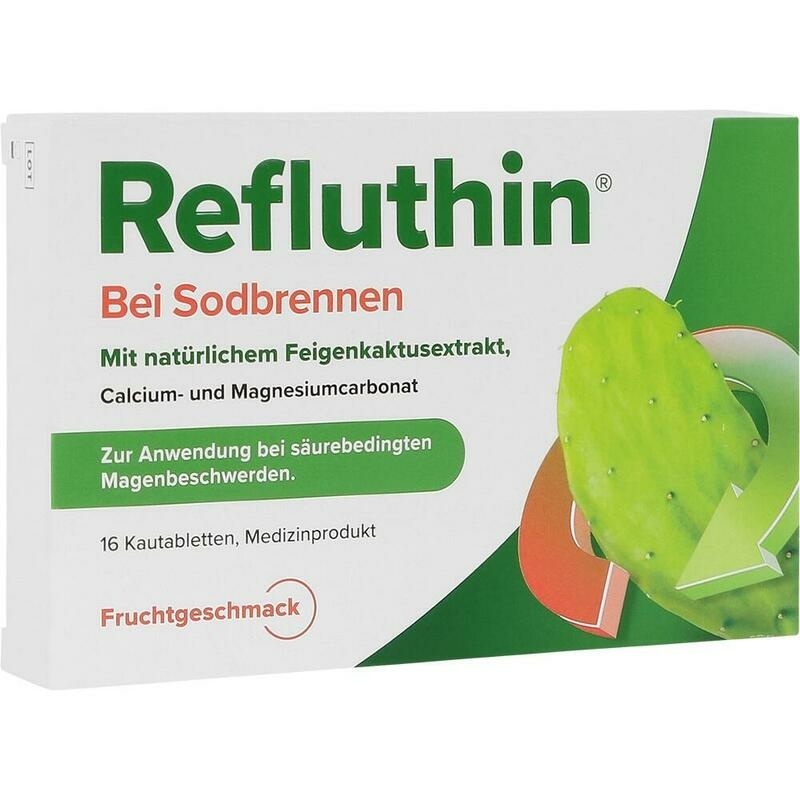 REFLUTHIN bei Sodbrennen Kautabletten Frucht