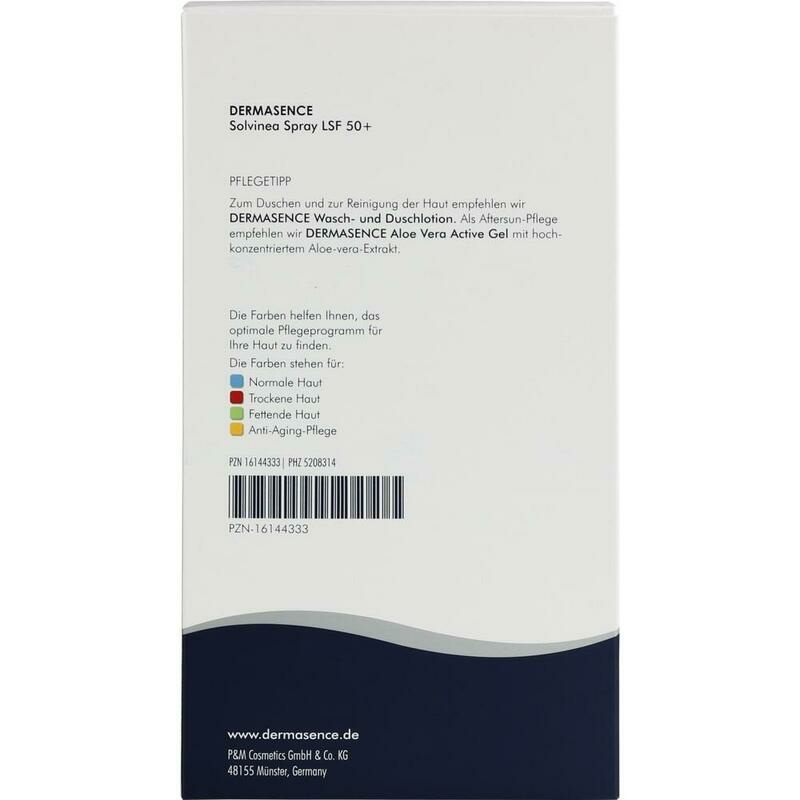 DERMASENCE Solvinea Spray LSF 50+